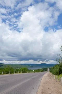 Trans canada highway Stock Photos
