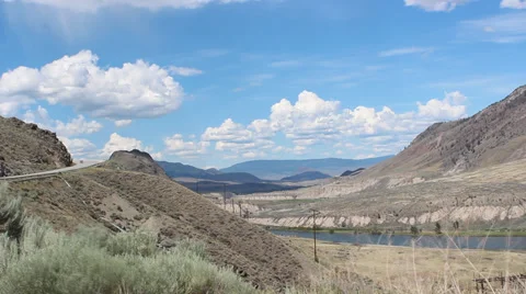 Trans Canada Highway Time Lapse near Ashcroft  British Columbia Видео 39832753