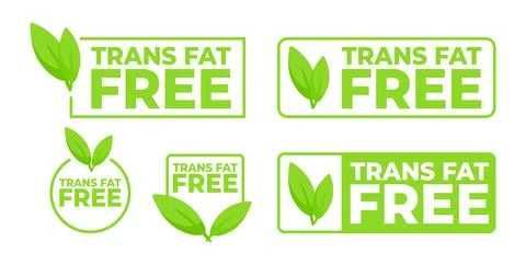 Trans fat free icon. Vector illustration. 스톡 일러스트