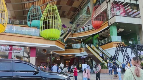 Trans icon Mall was first opened on August 5, 2022. Stock Footage 205905770