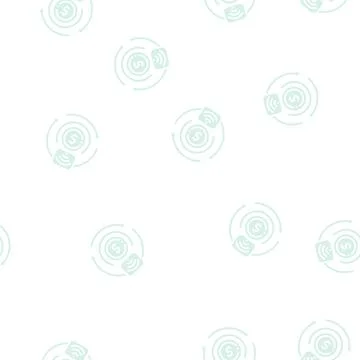 Transaction contactless glyph seamless pattern Illustrazione stock