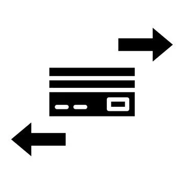 Transaction Vector Icon Design Illustration Stock Illustration