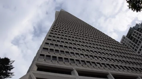 Transamerica Pyramid Video stock 53136211