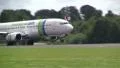 Transavia Boeing 737 takes off HD видео футажи