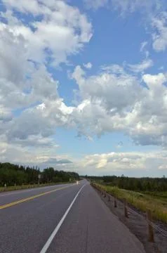 Transcanada highway Stock Photos