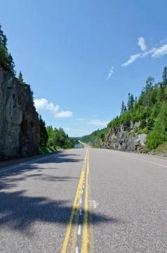 TransCanada highway Stock Photos