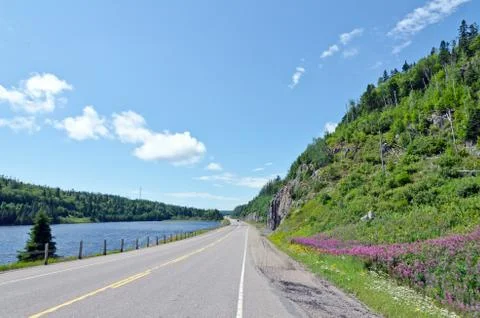 TransCanada highway Stock Photos