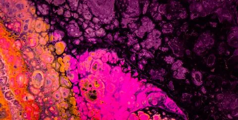 Transcendent Inks: A Mesmerizing Dive into the World of Liquid Art Stock Illustration