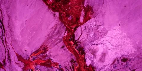 Transcendent Inks: A Mesmerizing Dive into the World of Liquid Art Stock Illustration