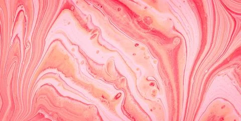 Transcendent Inks: A Mesmerizing Dive into the World of Liquid Art Stock Illustration