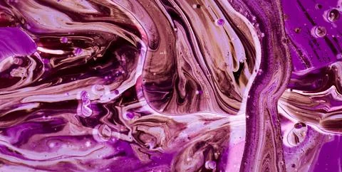 Transcendent Inks: A Mesmerizing Dive into the World of Liquid Art Stock Illustration