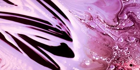 Transcendent Inks: A Mesmerizing Dive into the World of Liquid Art Stock Illustration
