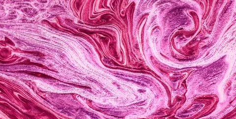 Transcendent Inks: A Mesmerizing Dive into the World of Liquid Art Stock Illustration