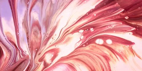 Transcendent Inks: A Mesmerizing Dive into the World of Liquid Art Stock Illustration