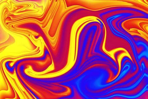 Transcending boundaries with immersive abstract expression multi-colored ac.. Stock Illustration