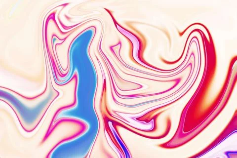 Transcending boundaries with immersive abstract expression trendy neon colo.. Stock Illustration