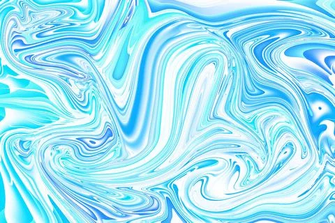 Transcending boundaries with immersive liquid abstract 3d render design Stock Illustration