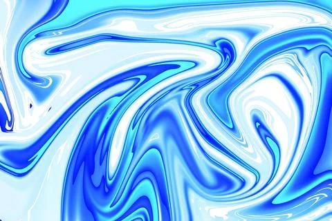 Transcending boundaries with vibrant liquid 3d render futuristic background Stock Illustration