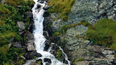 Transfagarasan mountain road Stock Footage 92936576