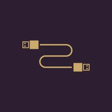 Transfer and connection icon. Transfer and connection, data symbol. UI. Web Stock Illustration