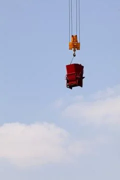 Transfer cargo crane Stock Photos