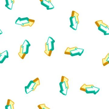 Transfer file isometric icon seamless pattern Stock Illustration