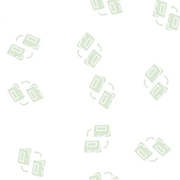 Transfer folder glyph seamless pattern 스톡 일러스트