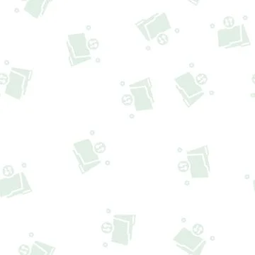 Transfer folder glyph vector seamless pattern Stockillustratie