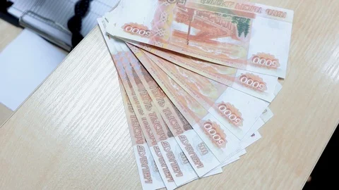 Transfer Of Money Stock Footage 115076631