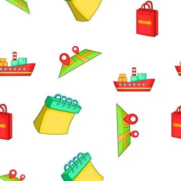 Transfer pattern, cartoon style 스톡 일러스트