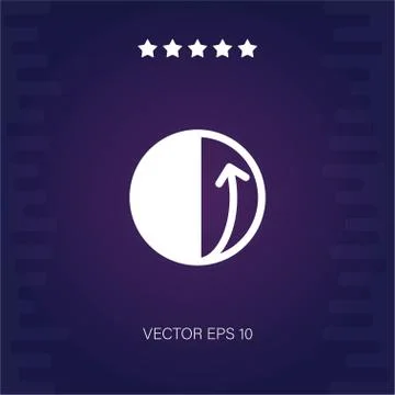 Transfer vector icon Stock Illustration
