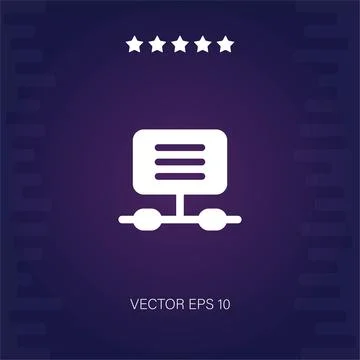 Transfer vector icon Stock Illustration