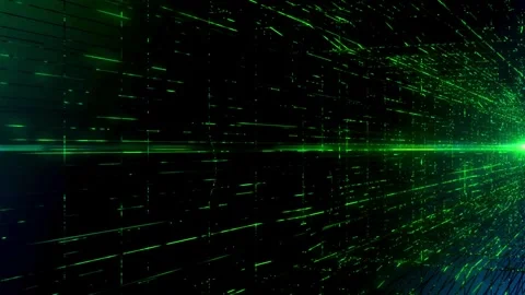 Transferring of big data. storage of block chain, server, hi-speed internet. Stock Footage 334025841