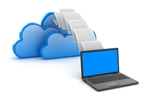 Transferring data to a cloud network server Transferring data to a cloud n... 写真素材