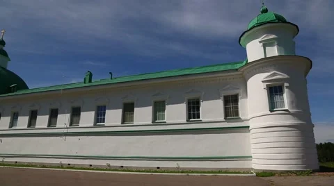 Transfiguration in the complex in Holy Trinity Alexander Svirsky male Monastery 스톡 동영상 67759823