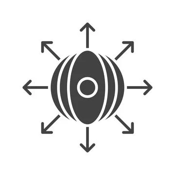 Transform and Deployment Icon Image. Stock Illustration