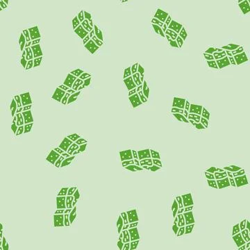 Transform earthquake glyph vector seamless pattern Ilustración de archivo