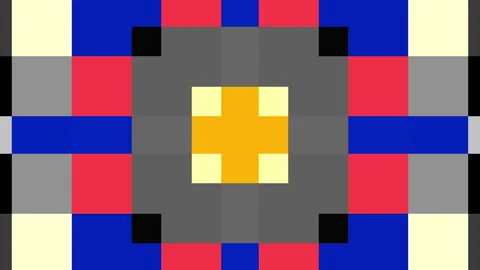 Transform geometric background. 4k looping moving geometric suprematism squares. Stock Footage 251828458