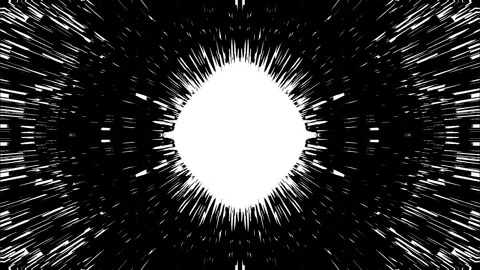 Transform geometric background black white looping motion. wavy soft Stock Footage 334822879