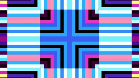 Transform geometric background | Stock Video | Pond5