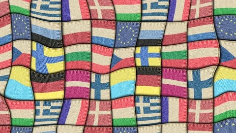 Transform geometric background Stock Footage 122121998