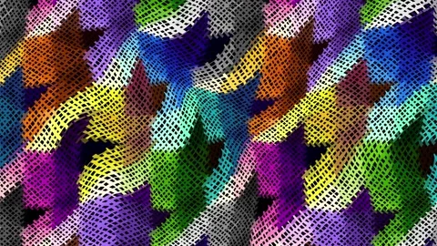 Transform geometric background Stock Footage 122761076