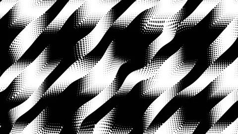 Transform geometric background Stock Footage 122990886
