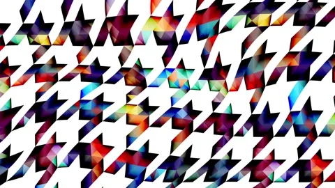 Transform geometric background Stock Footage 123283694