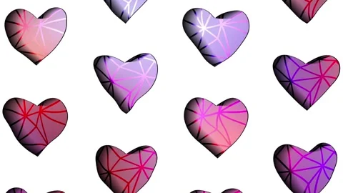 Transform geometric background Stock Footage 124208408