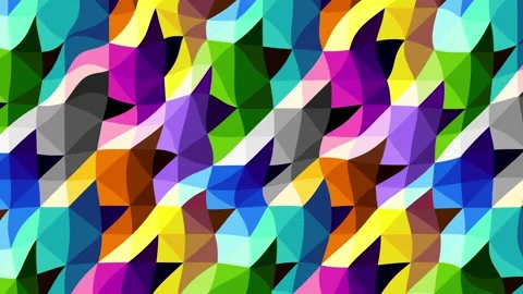 Transform geometric background Stock Footage 124741117