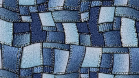 Transform geometric background Stock Footage 124742948