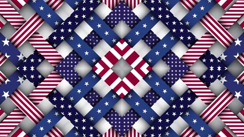 Transform geometric background Stock Footage 130369025