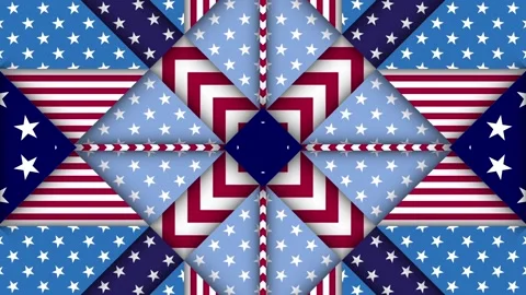 Transform geometric background Stock Footage 130369326