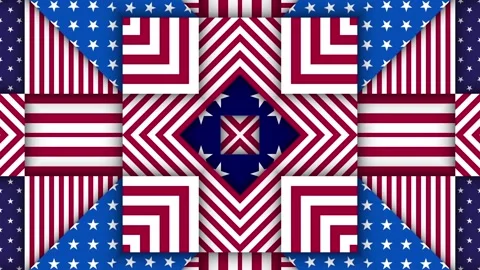 Transform geometric background Stock Footage 130570744